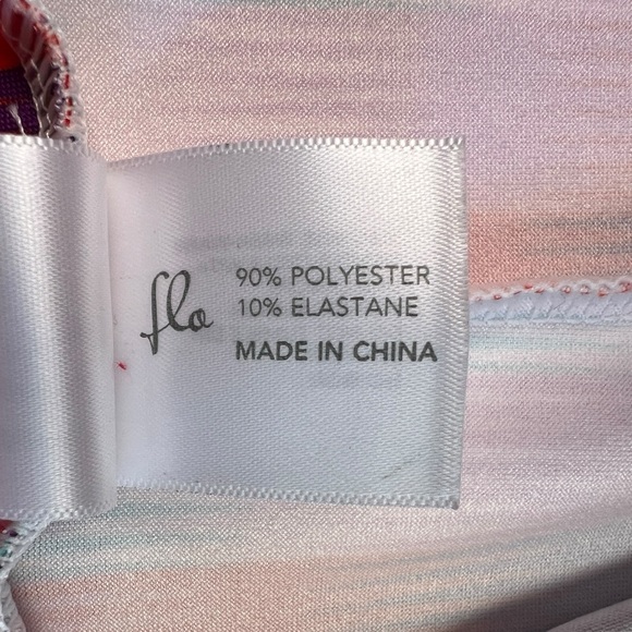 Flo Active Dance Leggings Tights Teen Girls Size L Pink Red Blue Purple - Picture 10 of 15